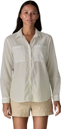 Patagonia Women"s LW A/C Buttondown White L