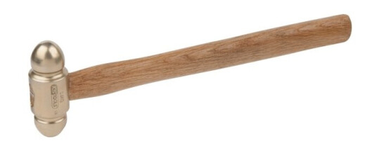 Ks Tools 963.2110, Maskinisthammer, Aluminium Bronze, Tre, 1 Stykker, 34 Cm, 660 G Ks Tools 963.2110, Maskinisthammer, Aluminium Bronze, Tre, 1 Stykker, 34 Cm, 660 G