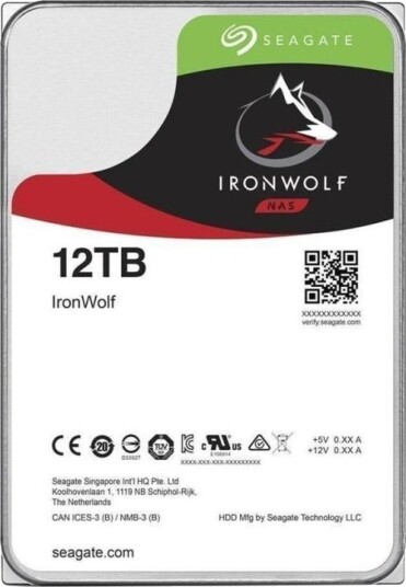 Seagate Harddisk 12 TB Intern 3.5" 7200 RPM Rescue Seagate Harddisk 12 TB Intern 3.5" 7200 RPM Rescue
