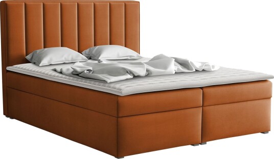 Valasco Kontinentalseng 180x200 cm Brun/Oransje