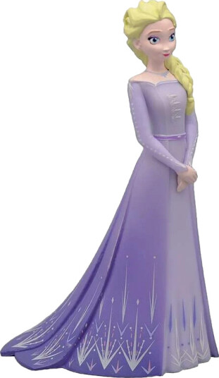 Bullyland Disney Elsa Figur 10 cm i Lilla Kjole fra Frozen 2