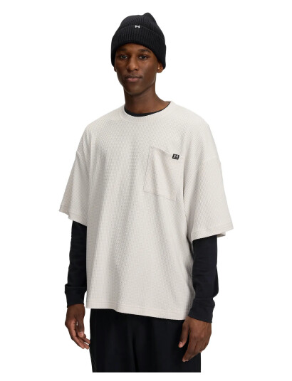 Under Armour Ua Rival Waffle Crew - Cream - S