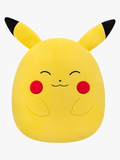 Pokémon Squishmallows Squishmallows 35cm Pokemon Happy Pikachu Yellow One Size Pokémon Squishmallows Squishmallows 35cm Pokemon Happy Pikachu Yellow One Size