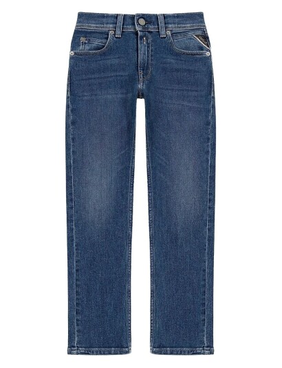 Replay Wallys Trousers Super Slim Blue 152 Replay Wallys Trousers Super Slim Blue 152