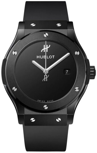 Hublot Herreklokke 542.CX.1270.RX.MDM Classic Fusion Grå/Gummi Ø42 Hublot Herreklokke 542.CX.1270.RX.MDM Classic Fusion Grå/Gummi Ø42