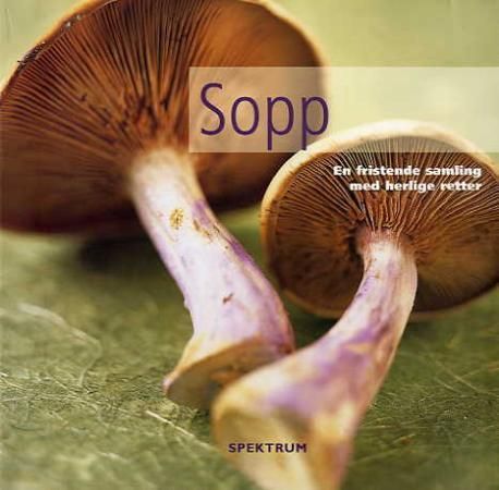 Sopp, Veldig pen bok / som ny