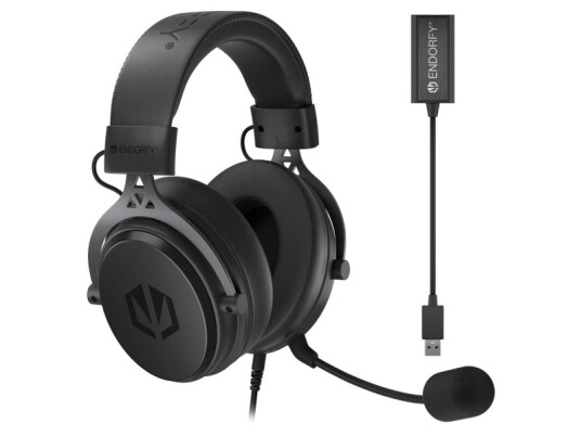 Endorfy Viro Plus Usb Headset Ledningsført Musik/Hverdag Sort