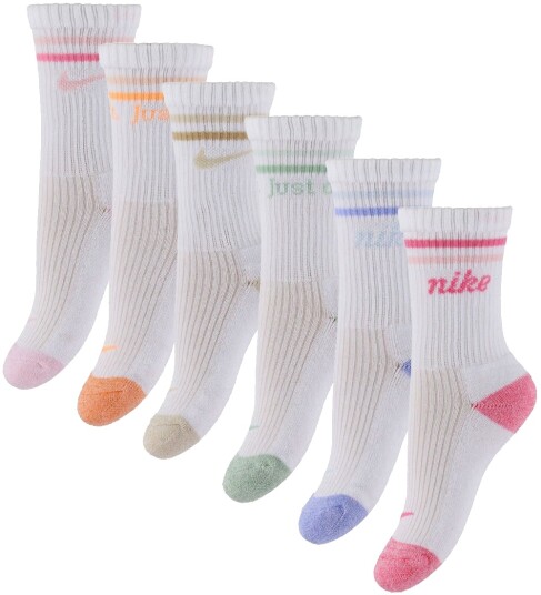 Nike Nhn 6Pk Super Soft Marl Micro White 104/110 Nike Nhn 6Pk Super Soft Marl Micro White 104/110