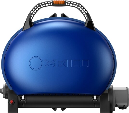 Bærbar O-Grill 500 Gassgrill med Fettoppsamler i Blå
