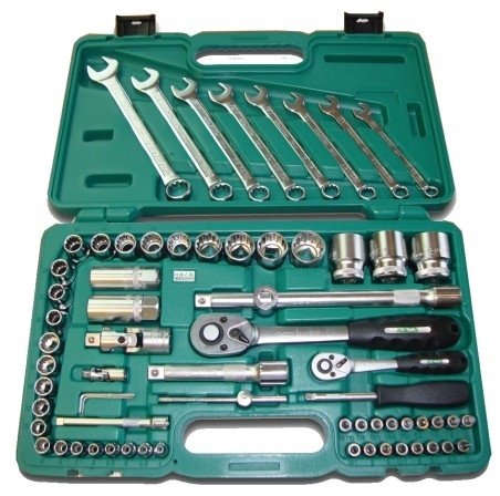 Honiton Nøkkel 68 Deler 1/4"-1/2" Honidrive