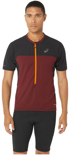Asics Men's Fujitrail Short Sleeve Top Antique Red/Performance Black XS, Antique Red/Performance Black Asics Men's Fujitrail Short Sleeve Top Antique Red/Performance Black XS, Antique Red/Performance Black