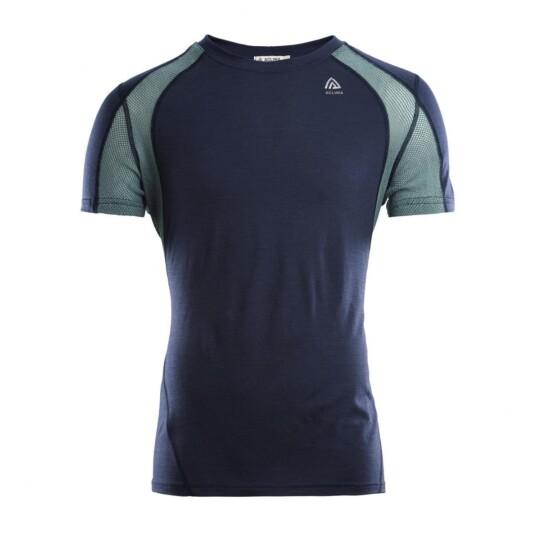 Aclima LightWool sports t-shirt M´s Herre 285 Navy Blazer / North Atlantic 2XL Aclima LightWool sports t-shirt M´s Herre 285 Navy Blazer / North Atlantic 2XL