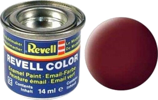 Revell enamel paint # 37-roof tile-red Mat