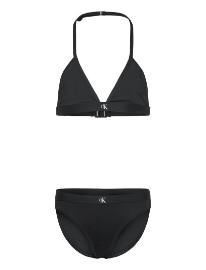 Calvin Klein Triangle Bikini Set Black 128-140 Calvin Klein Triangle Bikini Set Black 128-140