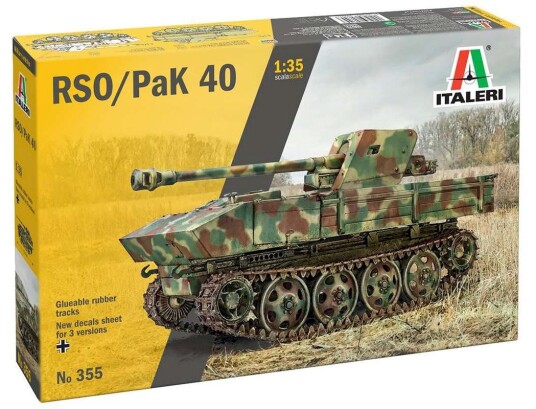 Italeri 355 RSO/PaK 40 Stridsvogn Byggesett 1:35