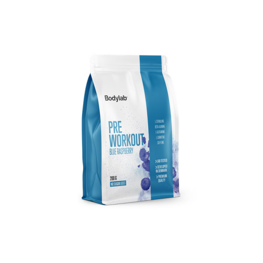 Bodylab PWO 200g - Blue Raspberry Bodylab PWO 200g - Blue Raspberry