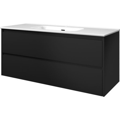 Sanibell Proline møbelpakke, 120x46 cm, matt sort Sanibell Proline møbelpakke, 120x46 cm, matt sort