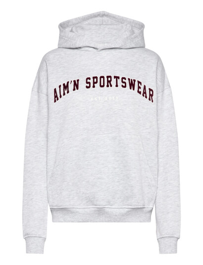 aim´n Varsity Sweat Hood Grey S aim´n Varsity Sweat Hood Grey S