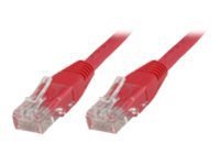 MicroConnect - Nettverkskabel - RJ-45 (hann) til RJ-45 (hann) - 20 m - UTP - CAT 5e - rød