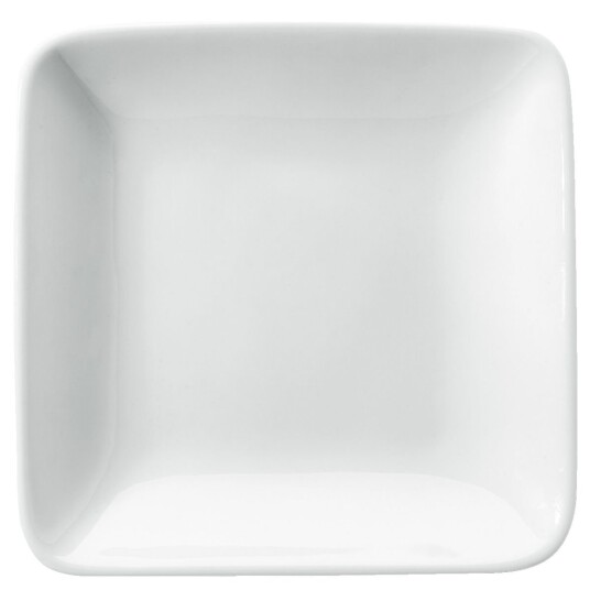 Vega Fat Damaskus kvadratisk 12x12x1.8 cm  Hvit 6 Stykk / Forpakning