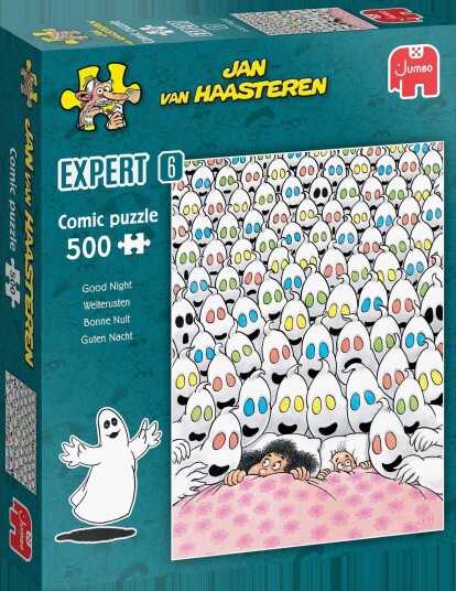Jan Van Haasteren Puslespill 500 Brikker Expert 6: Good Night Jan Van Haasteren Puslespill 500 Brikker Expert 6: Good Night