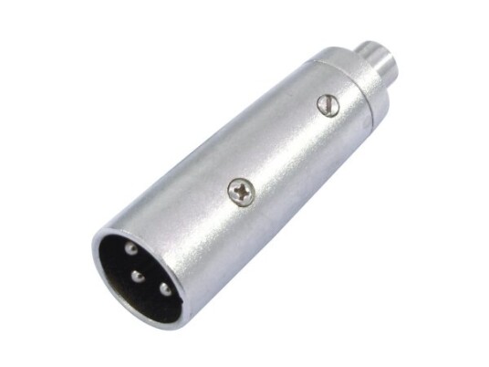 Omnitronic 30226566 Rca Xlr Sølv Omnitronic 30226566 Rca Xlr Sølv