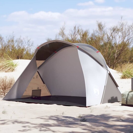 Strandtelt 2 personer grå pop up vanntett Strandtelt 2 personer grå pop up vanntett