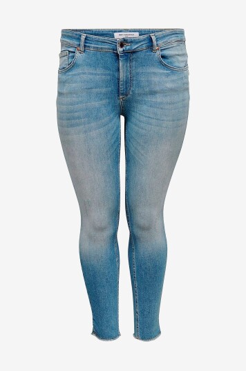 Only Carmakoma - Jeans carWilly REG ANK - Blå