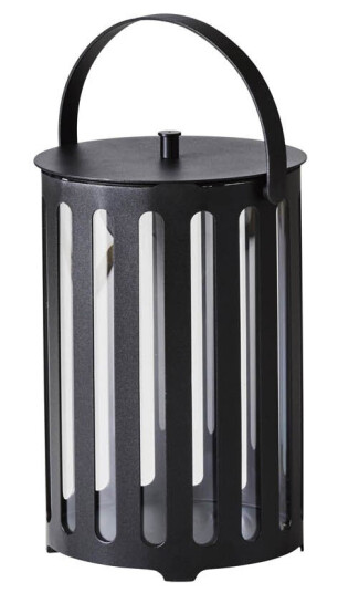 Cane-line Light tube lanterne Lava grey 21 x 42 cm Grå Cane-line Light tube lanterne Lava grey 21 x 42 cm Grå