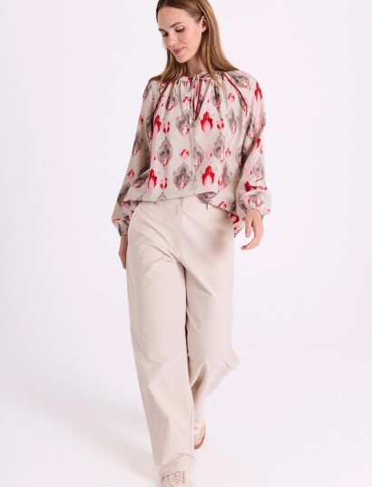 FREE/QUENT Fqzandra Pants Cream XL FREE/QUENT Fqzandra Pants Cream XL