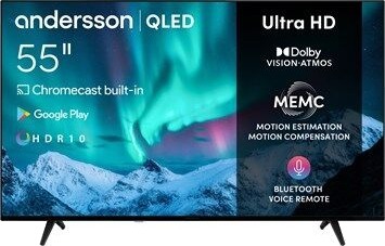 Andersson 55" QLED 4K Android TV med Dolby Vision QLED5550UHD Andersson 55" QLED 4K Android TV med Dolby Vision QLED5550UHD