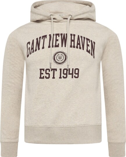 Gant Reg Graphic Sweat Hoodie Beige S