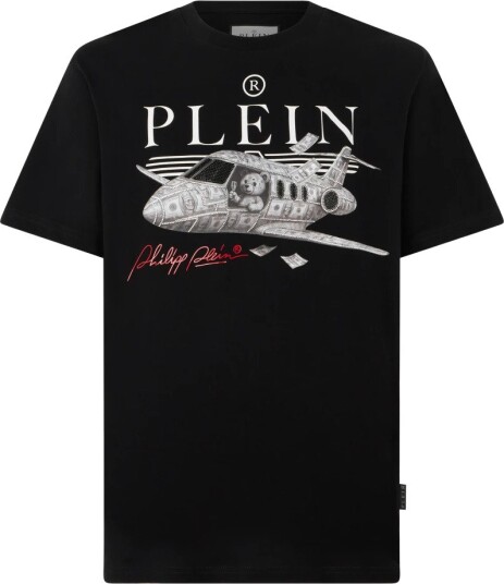 Philipp Plein Herre Topper Svart L,