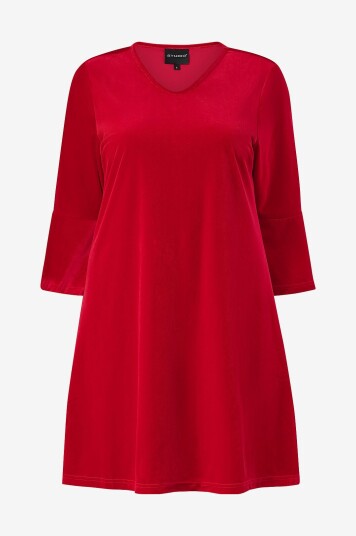 Studio - Fløyelkjole gHelda Dress - Rød Studio - Fløyelkjole gHelda Dress - Rød