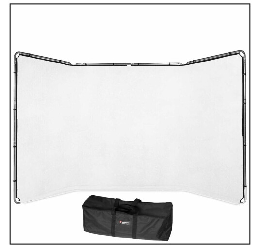 Manfrotto LL LB7623 White Screen 4x2.3m