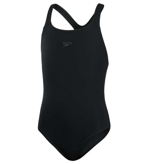 Speedo Girls Eco Endurance+ Medalist Black 9-10 Speedo Girls Eco Endurance+ Medalist Black 9-10