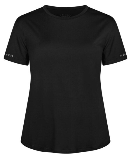 Röhnisch Women's Team Logo Tee L, Black Röhnisch Women's Team Logo Tee L, Black