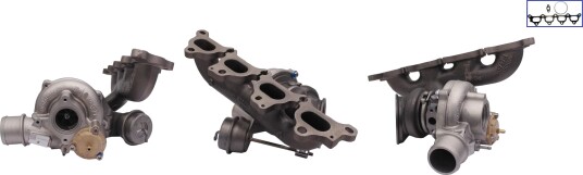Turbolader TURBOS EUROPE TE53039700110