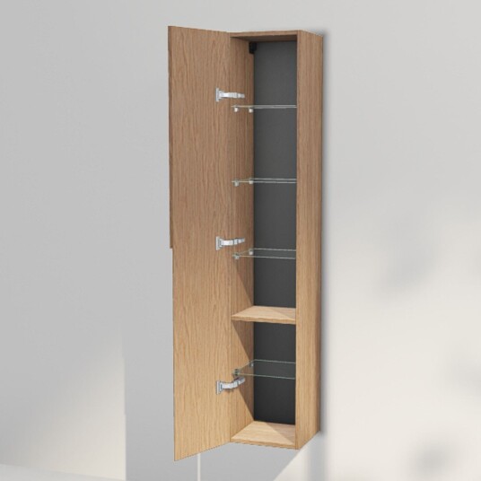 INR Iconic Nordic Rooms Grip 30/30 Høyskap Natural oak / 30cm Venstre Hengslet
