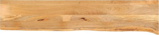  Bordplate 160x40x3,8 cm naturlig kant heltre mango