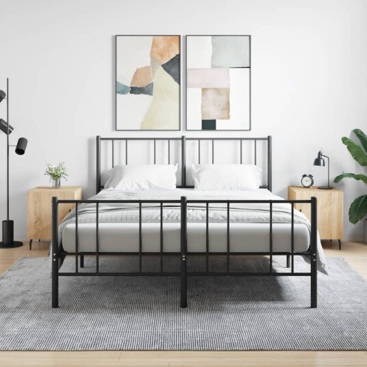 vidaXL Nattbord 2 stk sonoma eik 40x40x50 cm konstruert tre