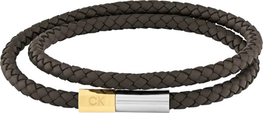 Calvin Klein Bracelet 2 farger Brun