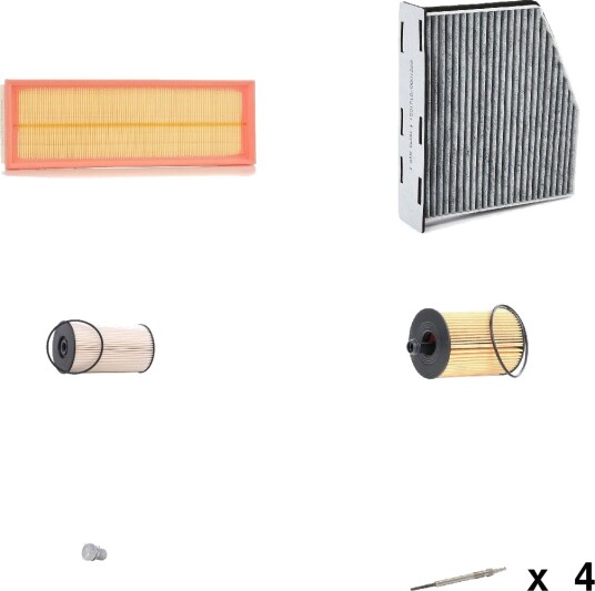 Servicepakke RIDEX 4682P4033