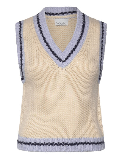 Noella Kayanna Knit Vest - Cream - XS/S Noella Kayanna Knit Vest - Cream - XS/S