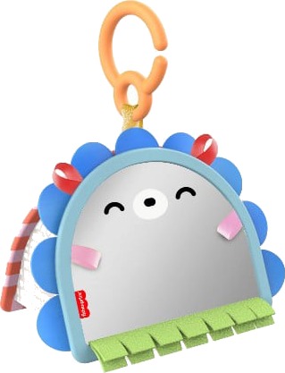 Fisher Price Prop 'N Go Portable Mirror Baby Tummy Time Sensory Activity Toy For Newborns Multi/Patterned Fisher Price Prop 'N Go Portable Mirror Baby Tummy Time Sensory Activity Toy For Newborns Multi/Patterned