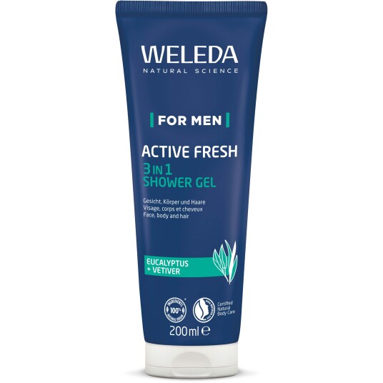 Weleda Men Aktiv Showergel 200ml Weleda Men Aktiv Showergel 200ml