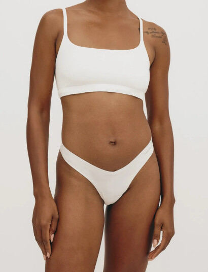 Organic Basics Flex Thong 3-Pack - Multi/patterned - XS