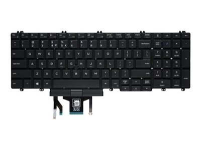 Dell - Byttetastatur For Notebook Med Numerisk Tastatur - Bakbelysning - Qwerty - Internasjonal Engelsk / Kanadisk Fransk - For Latitude 5510, 5511 Precision 3550, 3551 Dell - Byttetastatur For Notebook Med Numerisk Tastatur - Bakbelysning - Qwerty - Internasjonal Engelsk / Kanadisk Fransk - For Latitude 5510, 5511 Precision 3550, 3551