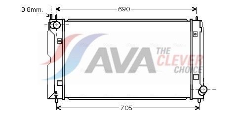 Radiator AVA Clever Choice TOA2403
