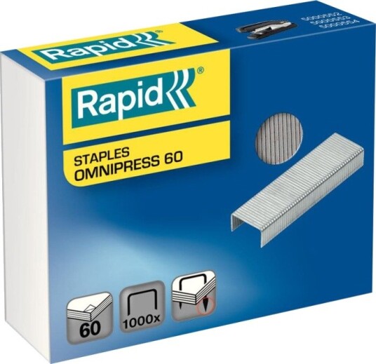 Rapid Omnipress 60 - Stifter - 8.5 Mm - Galvanisert Metalltråd - Pakke Av 1000